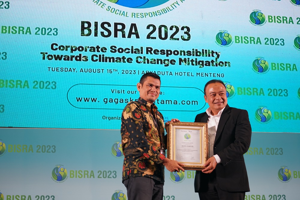 MUJ Bersama Anak Perusahaan Raih Penghargaan BISRA Award 2023